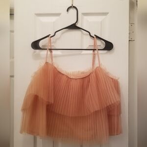 Anthropologie tiered blouse